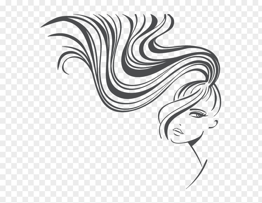 Hair Hairstyle Vector Graphics Beauty Parlour Clip Art PNG