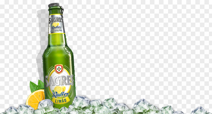 Lime Liqueur Beer Bottle Glass PNG