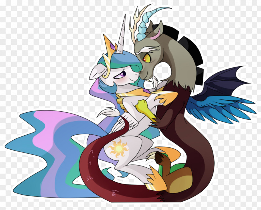 Moon Drawing Princess Celestia Luna Pinkie Pie Discord PNG