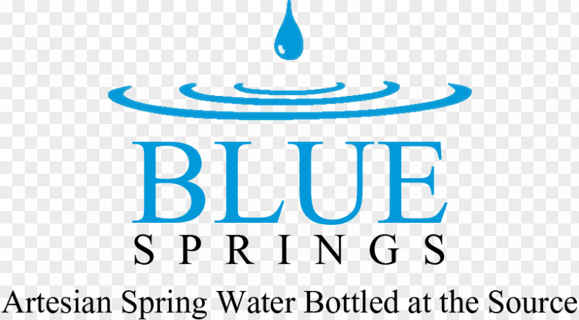 Purified Water Blue Spring State Park Logo Bottled PNG