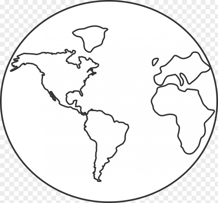 Earth World Map Image Globe PNG