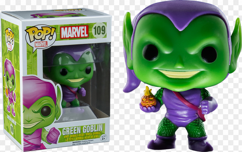 Green Goblin Spider-Man: Big Time Funko Action & Toy Figures PNG