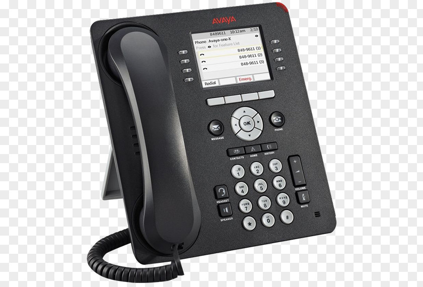 Handset VoIP Phone Telephone Avaya IP 1140E PNG