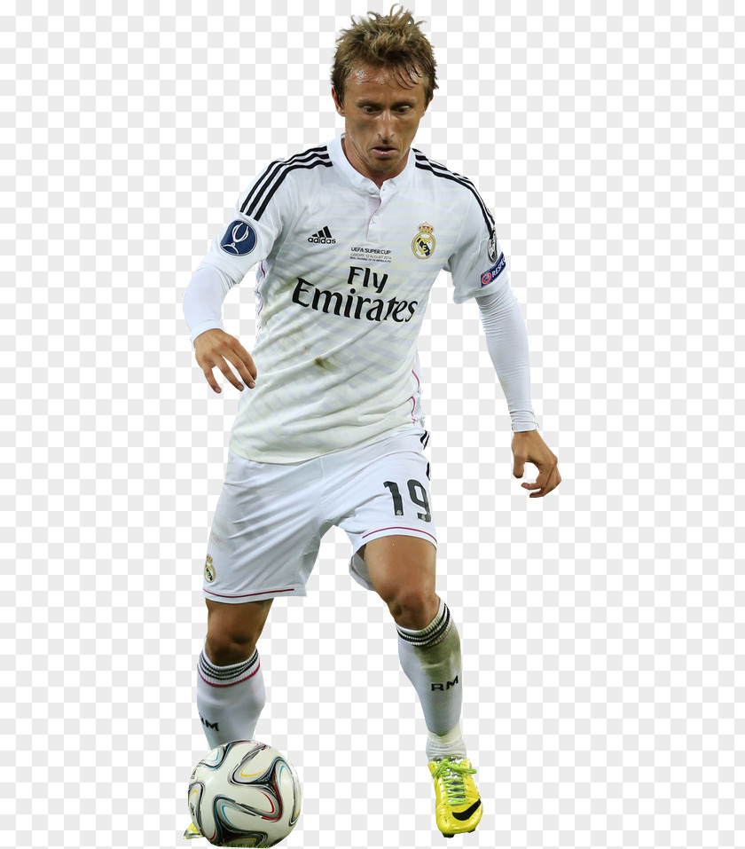 Luka Modric Modrić Real Madrid C.F. Croatia National Football Team Jersey Player PNG