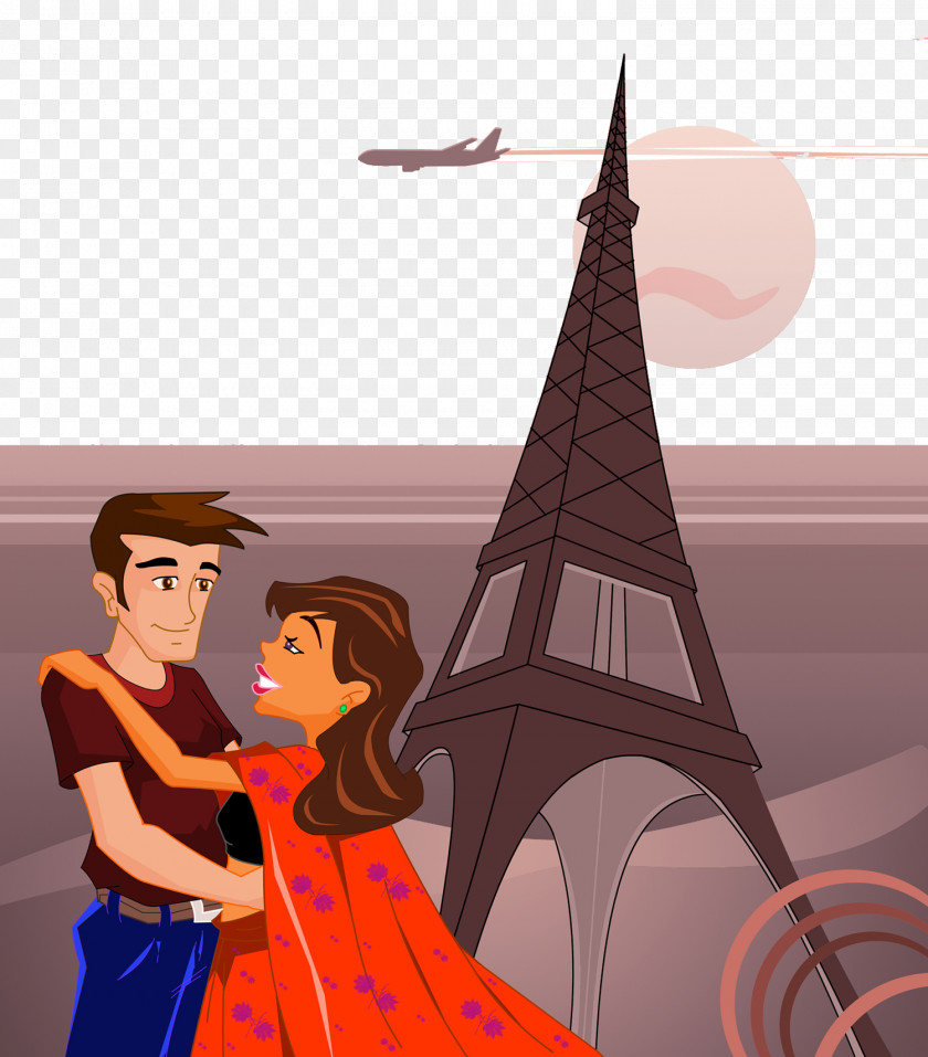 Paris Tower Love Illustrator Eiffel Stock Photography Illustration PNG