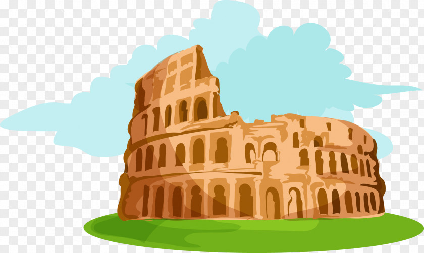 Roman Colosseum Ancient Rome Architecture PNG