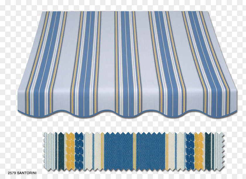 Striped Awning Lona Textile Material PNG