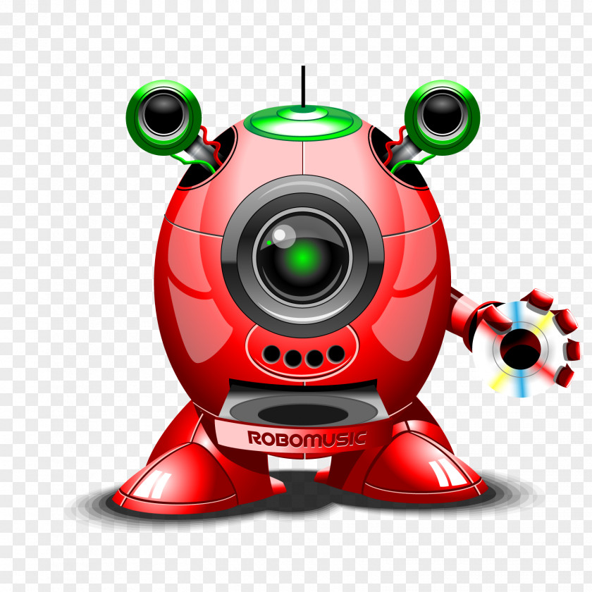 Vector CD Robot Euclidean Stock Photography Illustration PNG