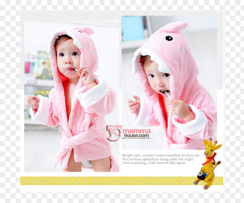 Child Towel Infant Bathrobe Bathing PNG