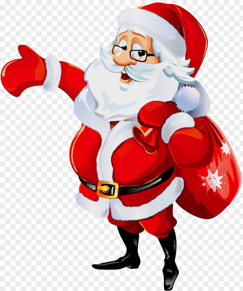 Christmas Fictional Character Santa Claus Cartoon PNG