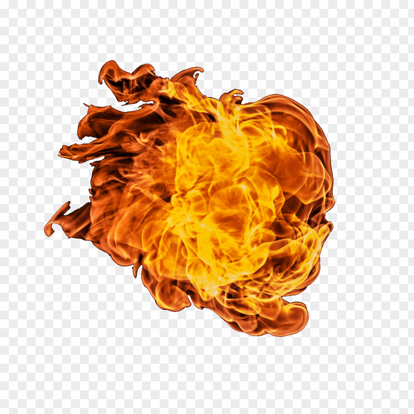 Fire Amber Orange PNG