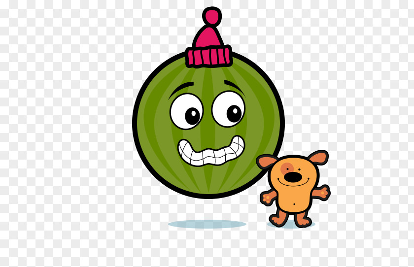 Fruit Face Smiley Green Text Messaging Clip Art PNG