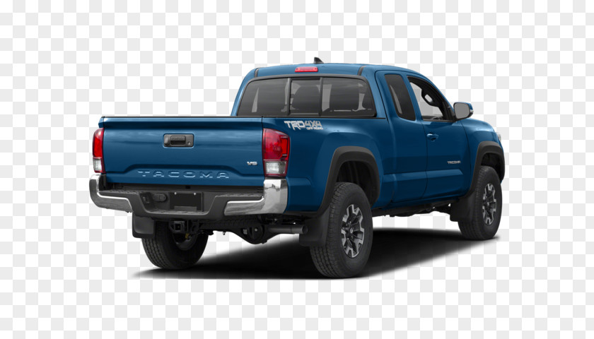 Off Road Vehicle 2018 Toyota Tacoma TRD Access Cab SR5 Car Four-wheel Drive PNG