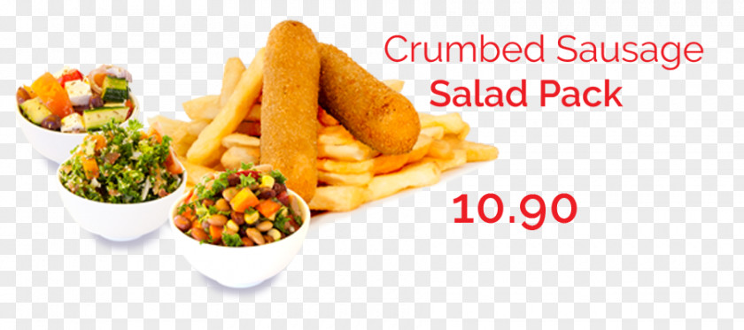 Sausage And Chips French Fries Schnitzel Junk Food Vegetarian Cuisine PNG