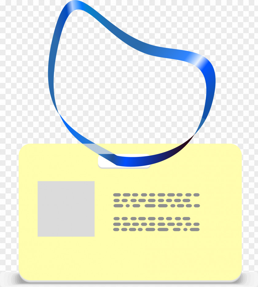 Vector Hand-painted Work Permits Paper Clip Art PNG
