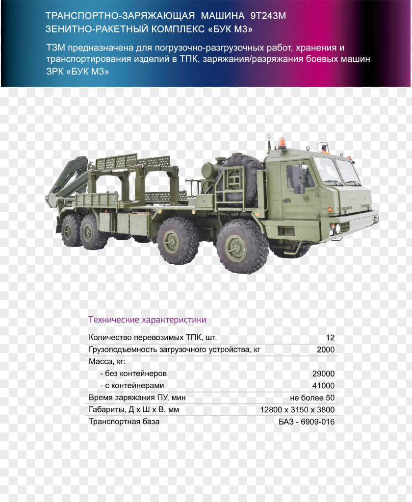 Бук-М3 Buk Missile System Geleid Wapen Machine Armored Car PNG