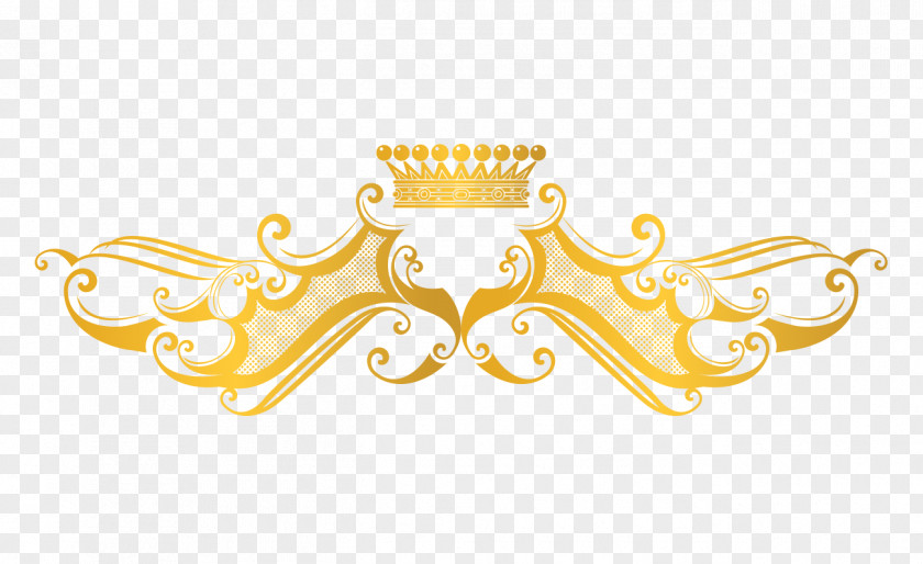 Crown Gold Pattern Vector Euclidean Computer File PNG