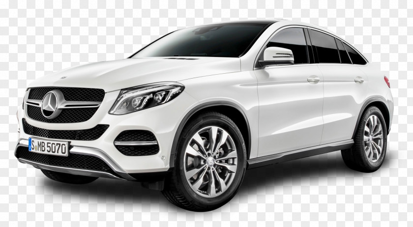Mercedes Benz GLE Coupe White Car 2016 Mercedes-Benz GLE-Class M-Class Sport Utility Vehicle PNG