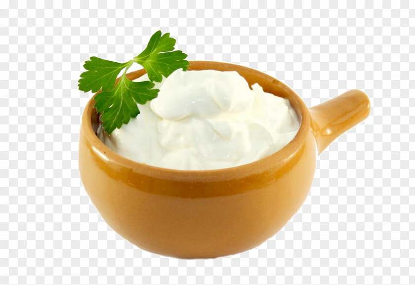 Milk Sour Cream Smetana Dairy Products Quark PNG