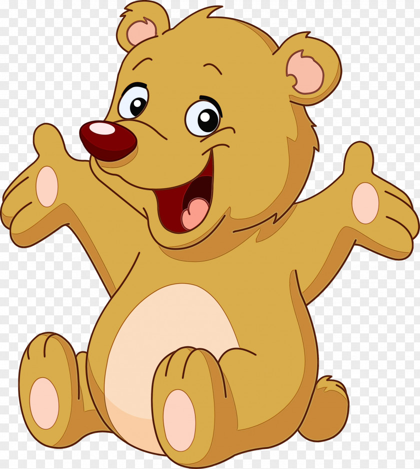 Brown Bear Teddy PNG