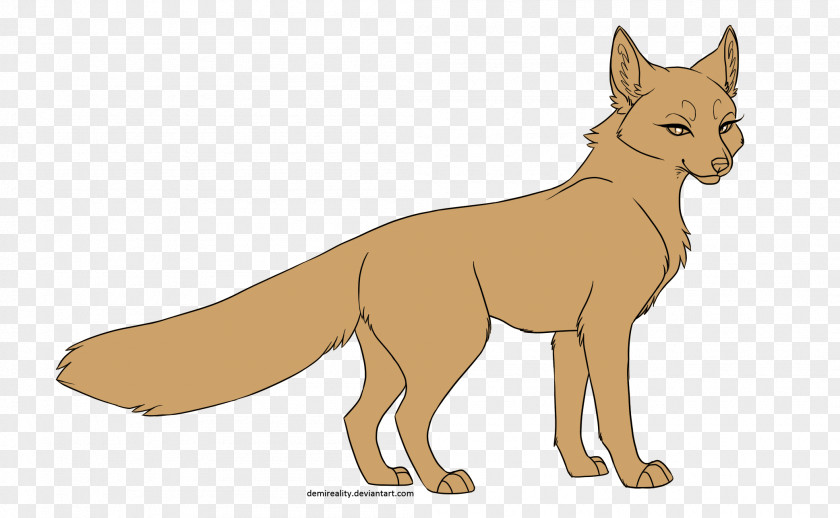 Cat Red Fox Huli Jing Nine-tailed Line Art PNG