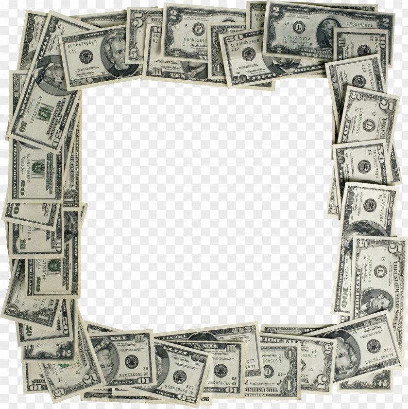 Gray Frame Picture Frames United States Dollar Photography PNG