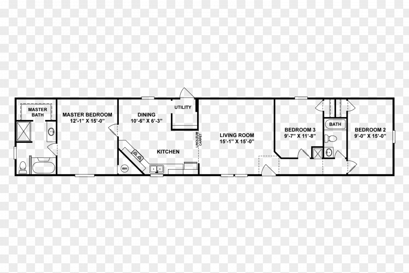 House Floor Plan Manufactured Housing Clayton Homes Modular Building PNG