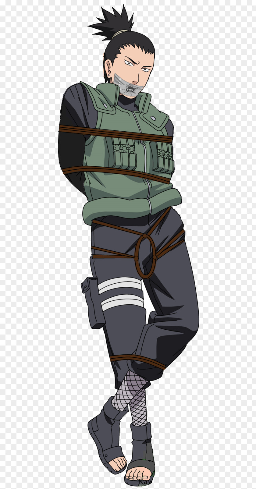 Shikamaru Nara Cartoon Character Fiction Uniform PNG