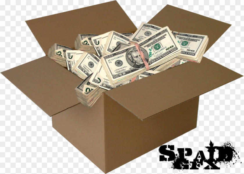 Spill Out Money Box YouTube Social Media PNG