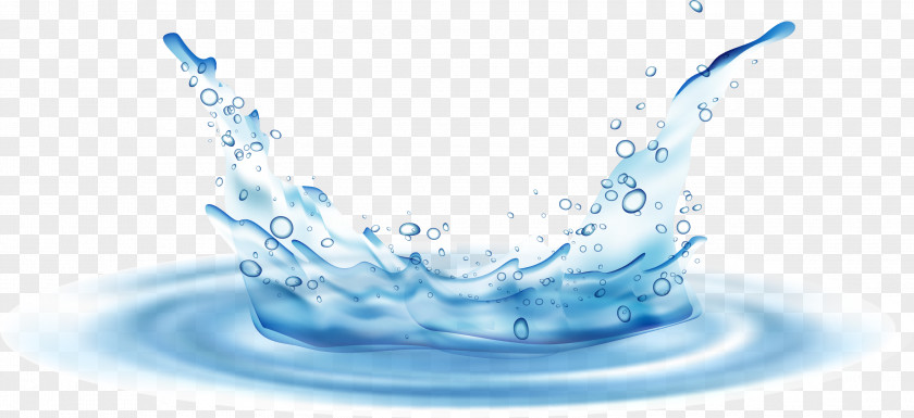Water Ripples Drop Splash PNG