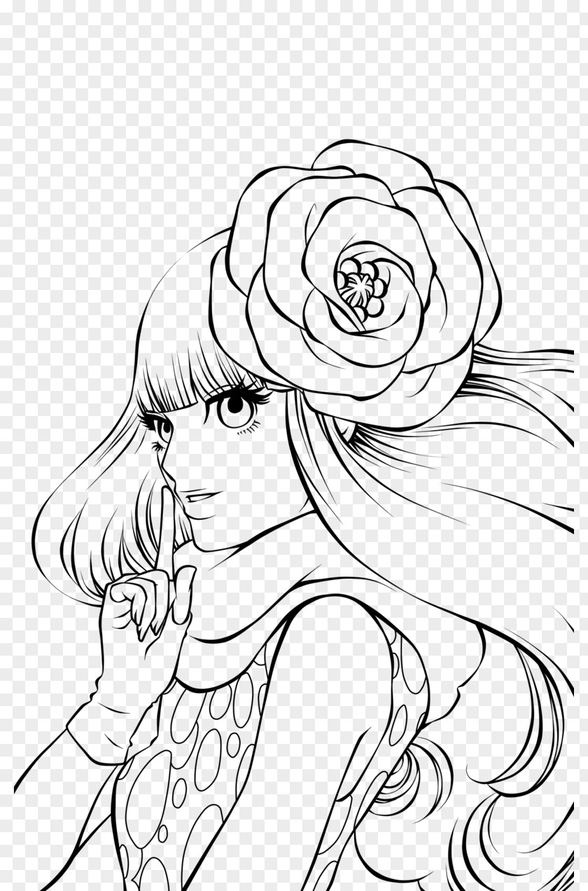 Woman Line Art Drawing Inker Cartoon /m/02csf PNG