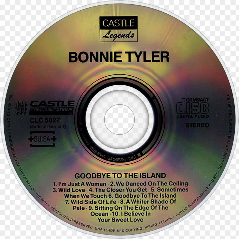 Bonnie Tyler Compact Disc Brand Disk Storage PNG