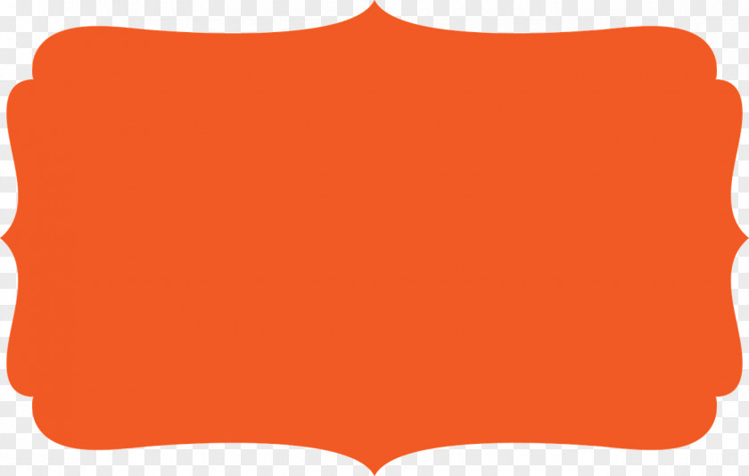 Orange Boarder Color Clip Art PNG