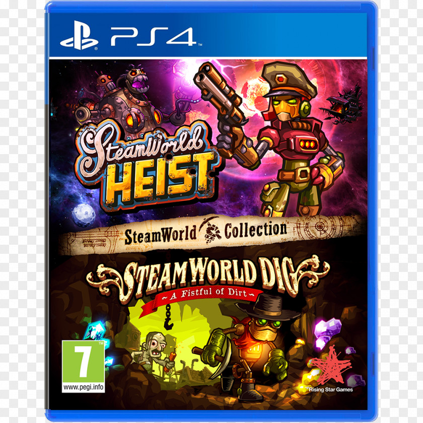 Playstation SteamWorld Heist Dig 2 Wii U PNG