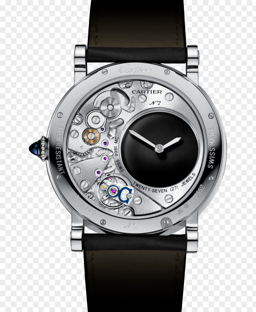 Watch Cartier Salon International De La Haute Horlogerie Chronograph Quantième PNG