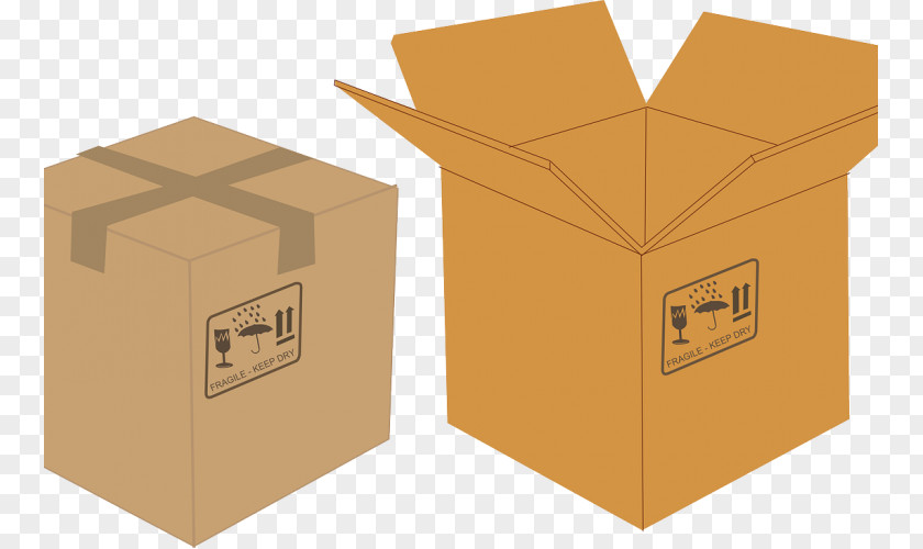 Box Mover Cardboard Packaging And Labeling Clip Art PNG