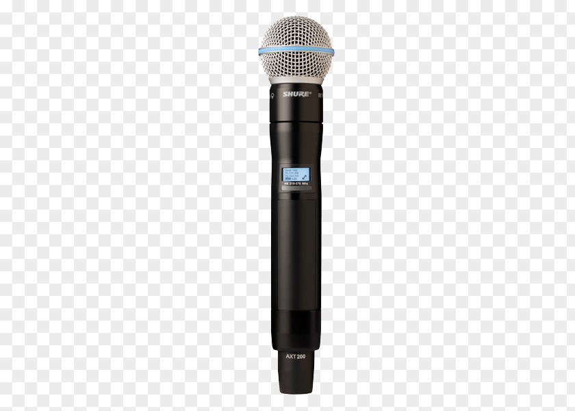 Microphone Wireless Transmitter Shure PNG