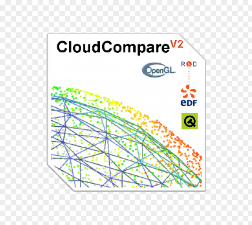 Nuvole CloudCompare Point Cloud Computer Software Free VTK PNG