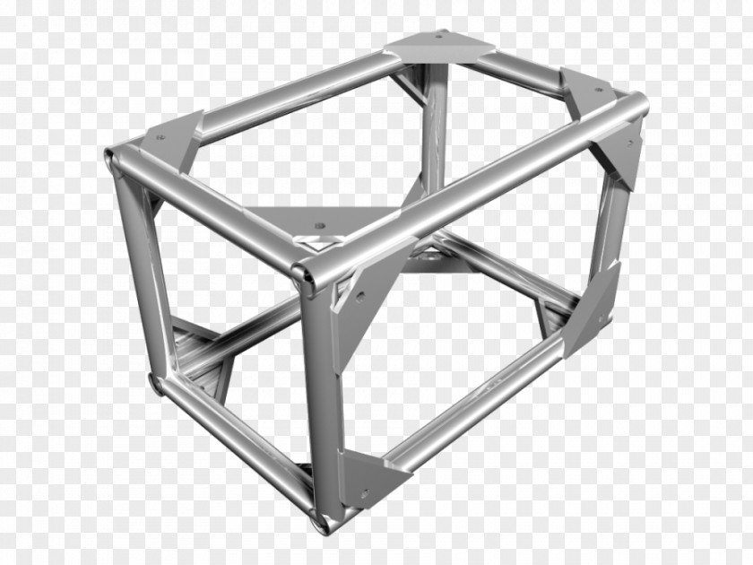 Angle Steel Rectangle Truss Industry PNG