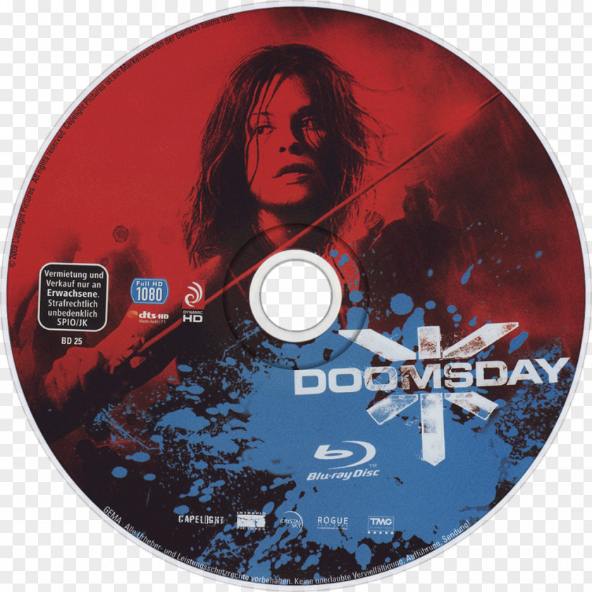 Dooms Day Blu-ray Disc Doomsday Disk Image Film PNG