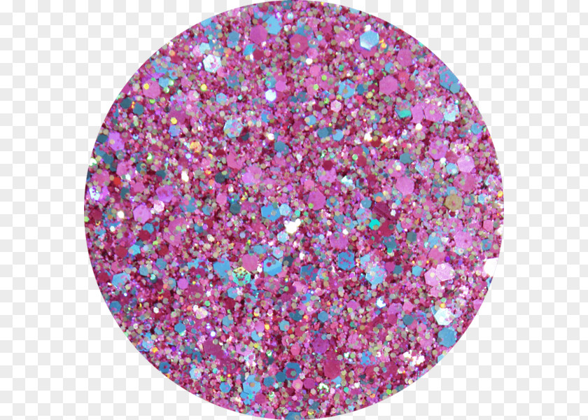 Glitter Pink Iridescence Cosmetics Mica PNG