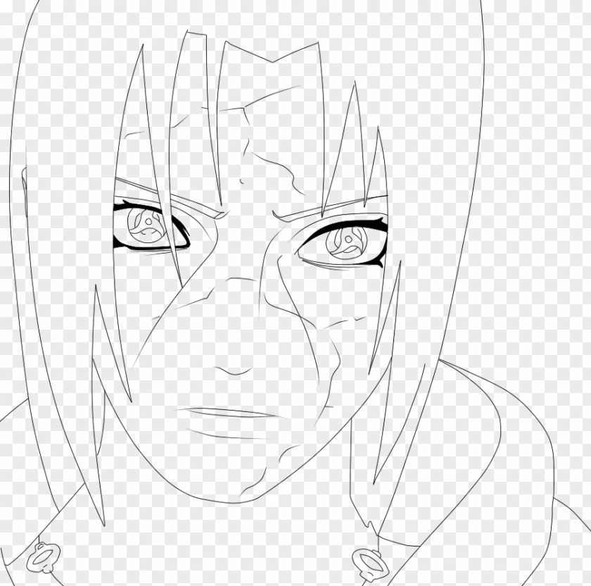 Eye Drawing Line Art Nose Sketch PNG