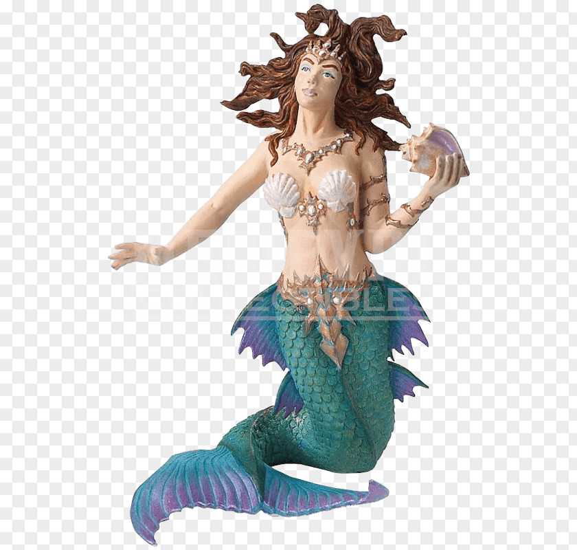 Fantasy Mermaid Legendary Creature Safari Ltd Gnome Diorama PNG