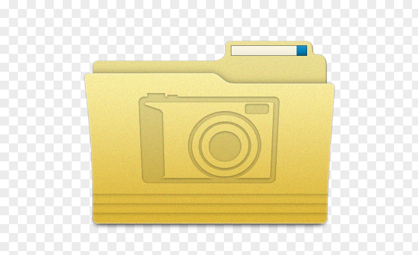 Folders Pictures Folder Rectangle Yellow PNG