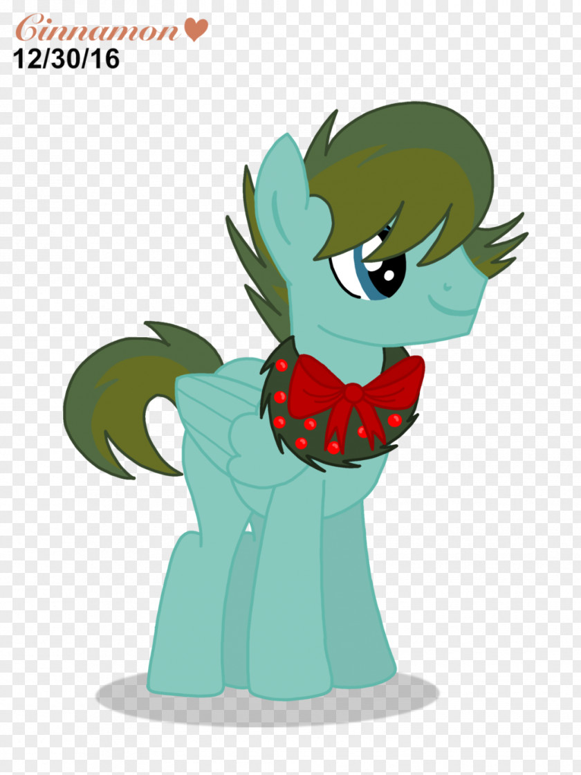 Heart Wreath Horse Green Legendary Creature Clip Art PNG