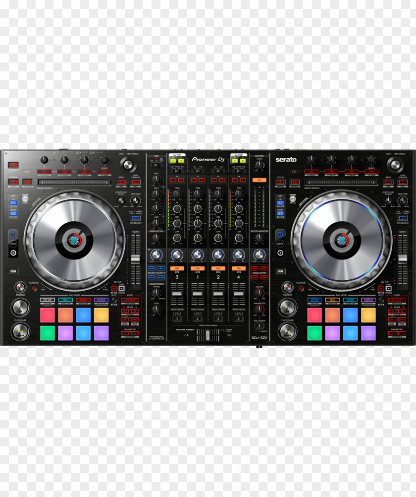 Labor Day Sale Pioneer DJ Controller Scratch Live Disc Jockey DDJ-SZ2 PNG