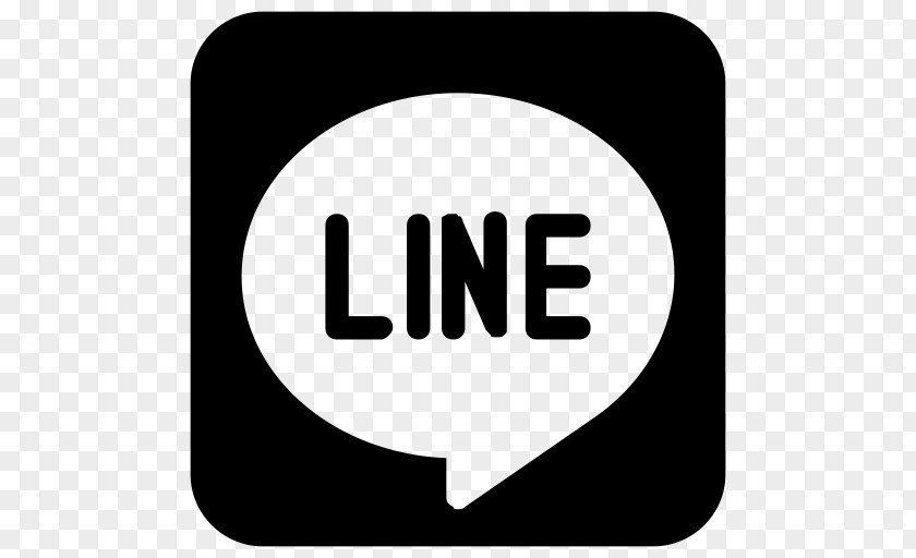 Line LINE Logo User Interface PNG