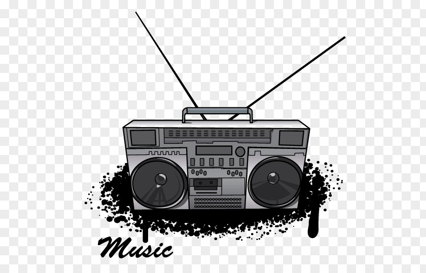 Boombox Drawing Clip Art PNG
