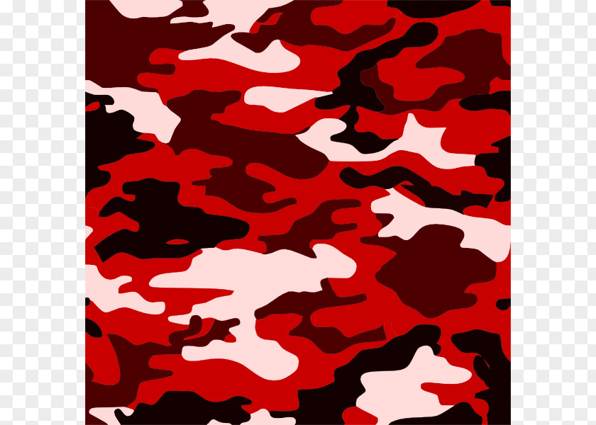 Camo Anniversary Cliparts Military Camouflage Red Multi-scale Clip Art PNG