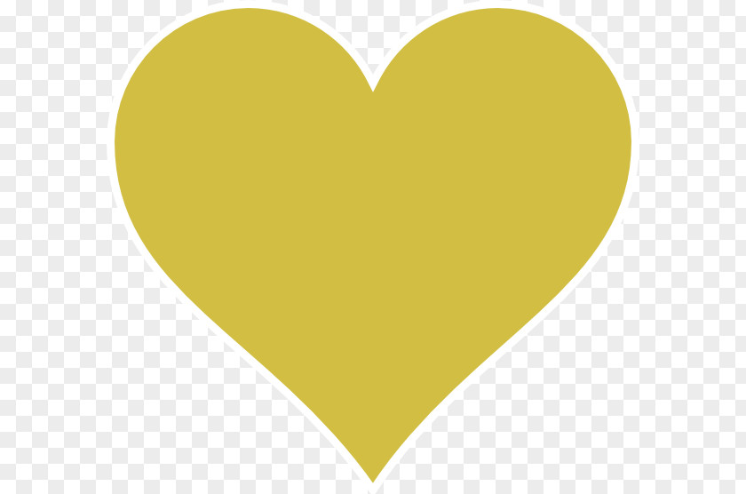 Heart Light Cliparts Gold Yellow Clip Art PNG